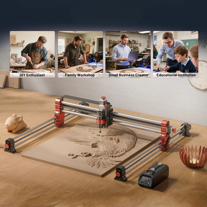 Aestique IronVex 4000 Workstation | Modular Laser Engraver + CNC