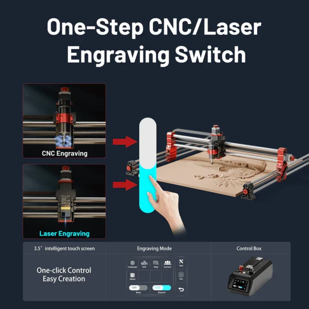 Aestique IronVex 4000 Workstation | Modular Laser Engraver + CNC