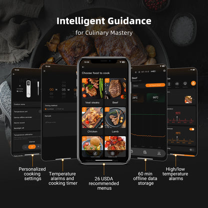 Mini Wireless Meat Thermometer