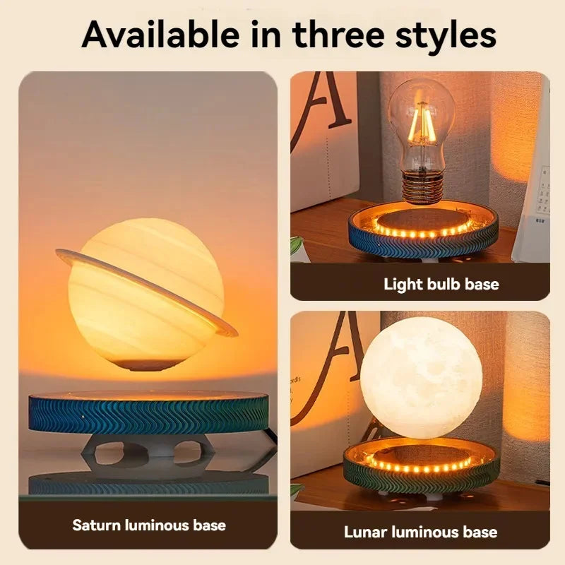 Magnetic Levitating Moon Lamp