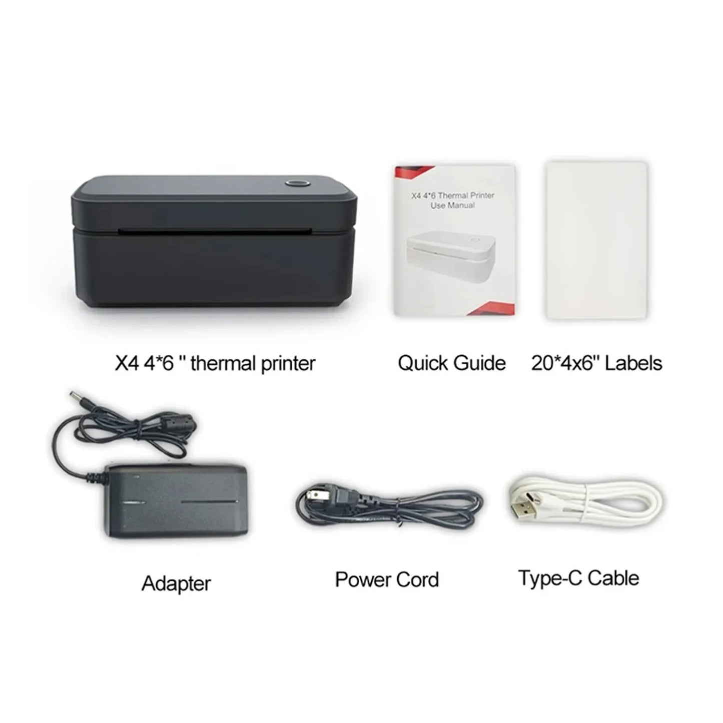 Wireless Thermal Label Printer