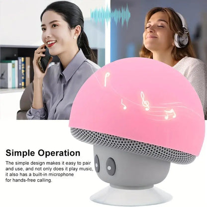 Mini Cartoon Mushroom Speaker