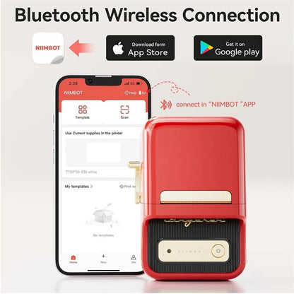 Compact Thermal Label Printer