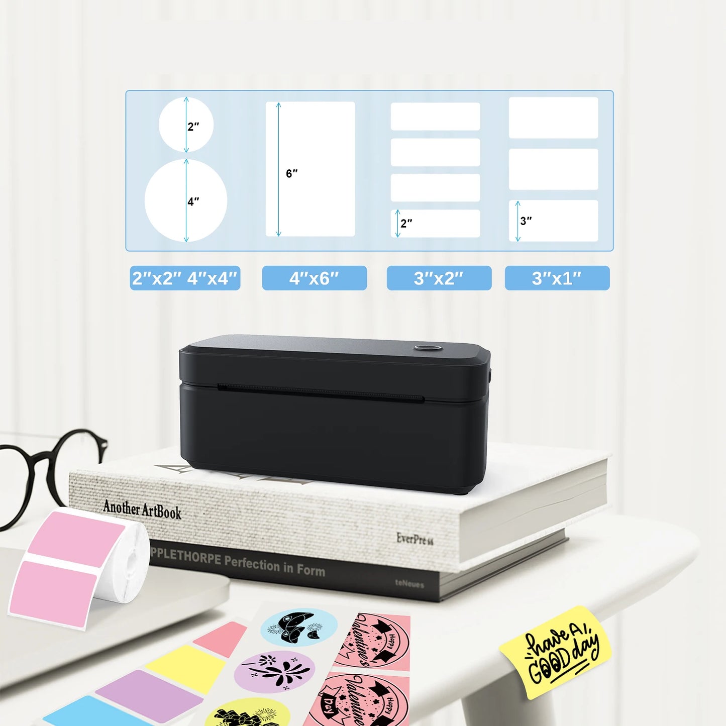 Wireless Thermal Label Printer