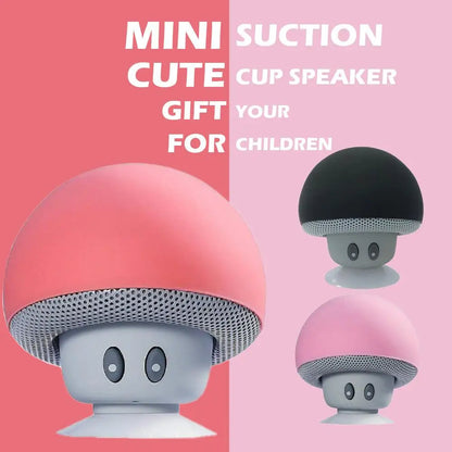 Mini Cartoon Mushroom Speaker