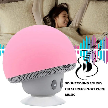 Mini Cartoon Mushroom Speaker